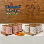 جا ادویه یونیک 8099 درب چوبی - Image 3