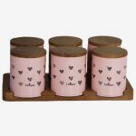 جا ادویه یونیک 8099 درب چوبی