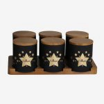 جا ادویه یونیک 8099 درب چوبی - Image 2