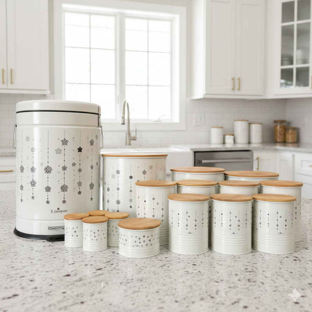 Gemini_Generated_Image_4p0rk84p0rk84p0r سرویس آشپزخانه 16پارچه یونیک ستاره آویز کد 9094 - Image 1