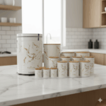 سرویس آشپزخانه 15 پارچه یونیک ماربل کد 8004 - Image 2