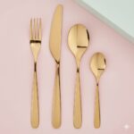 سرویس قاشق چنگال طلایی ایکیا IKEA-TILLAGD