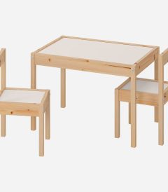میز و صندلی چوبی کودک ایکیا IKEA LATT 3