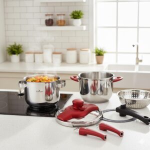 زودپز 6 لیتر استیل یونیک ترکیه 8920 1 8