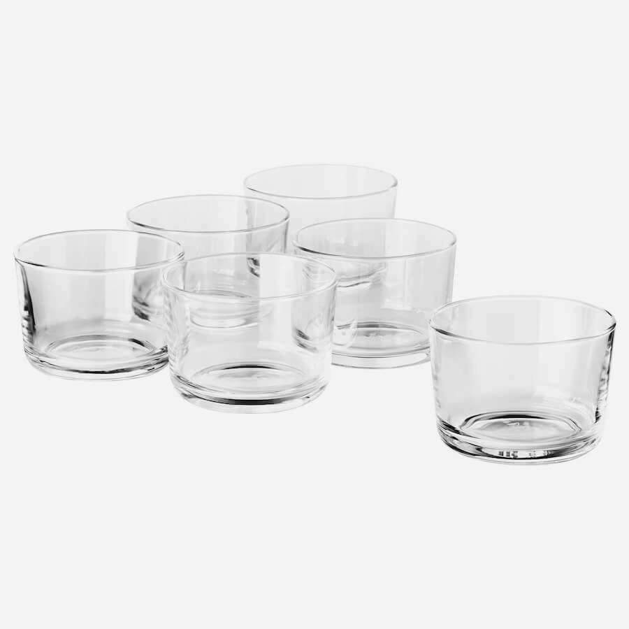 ikea-365-glass-clear-glass__0928924_pe790049_s5 (1) پیاله بلور 6 تایی ایکیا IKEA+365 - Image 1