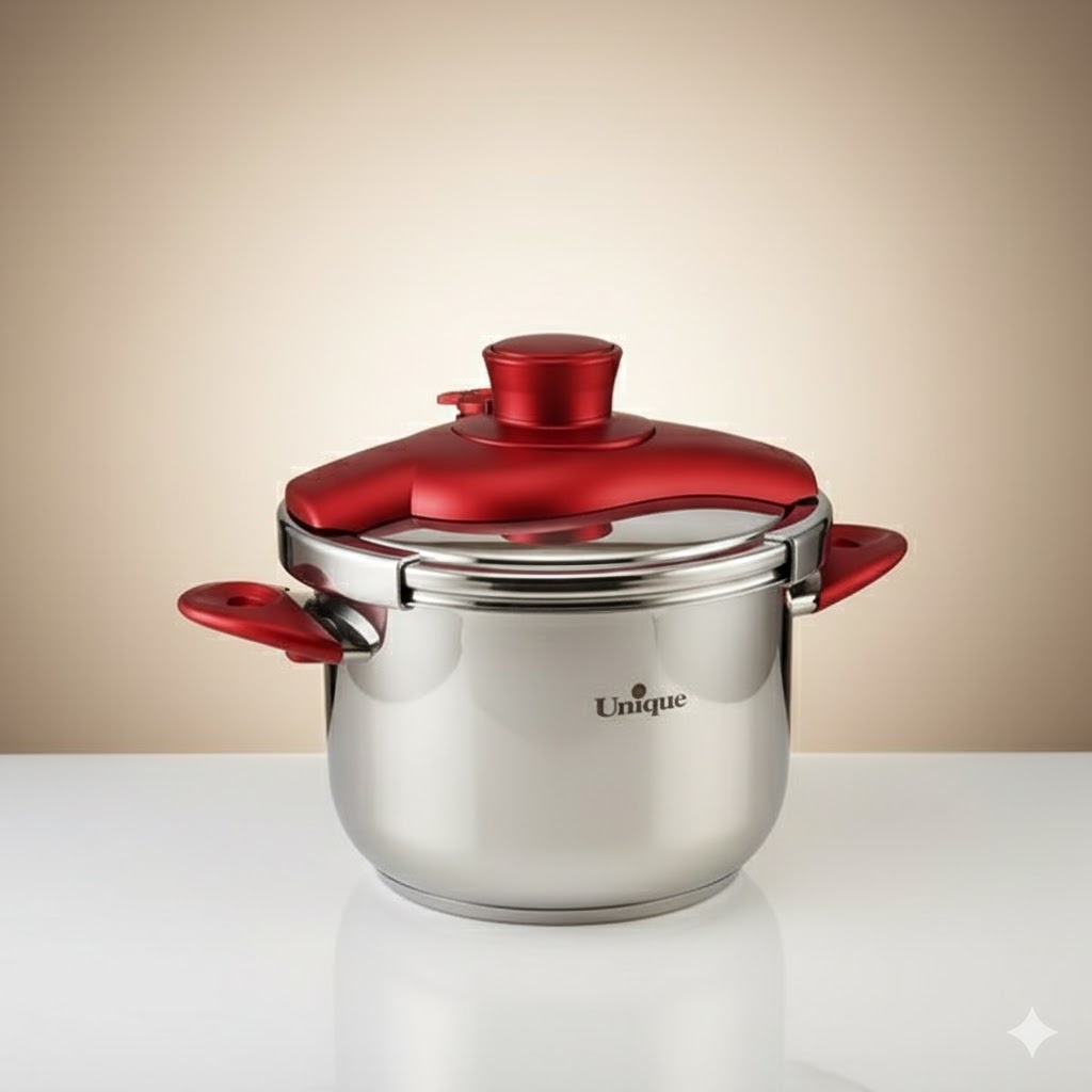 unnamed (2) زودپز 6 لیتر استیل یونیک ترکیه 8920 - Image 1