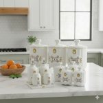 سرویس پاسماوری 12 پارچه چینی نگین دار یونیک 1276 (خارجی بن چاینا)