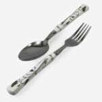 قاشق چنگال دسته سرامیکی یونیک 12 پارچه 5606 - Image 4