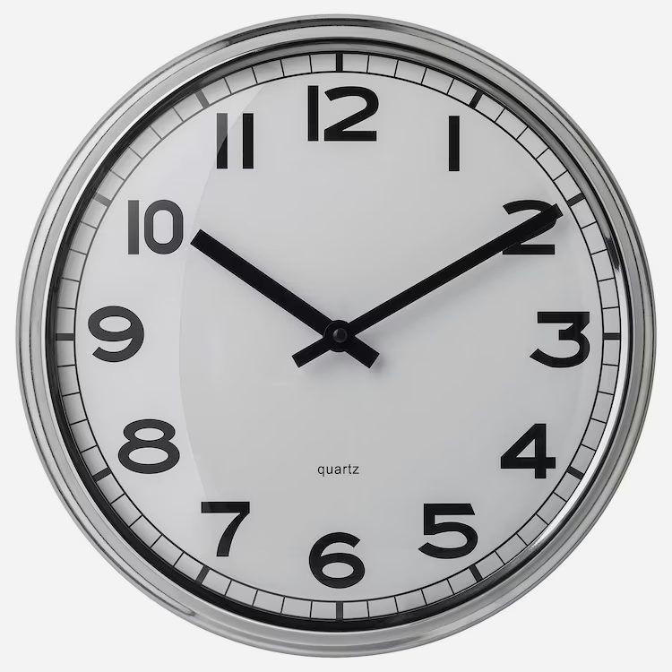 pugg wall clock stainless steel 0633562 pe695914 s5