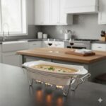 سوفله خوری چینی مستطیل متوسط یونیک کد 8545 - Image 2