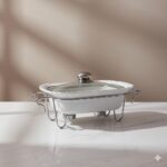 سوفله خوری چینی مستطیل متوسط یونیک کد 8562