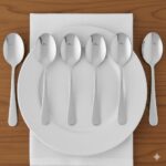 ست 6 تایی قاشق قهوه ایکیا IKEA-DRAGON - Image 5