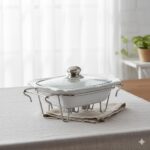 سوفله خوری چینی مستطیل متوسط یونیک کد 8545