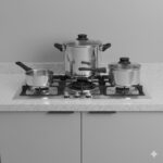 سرویس قابلمه 5 پارچه استیل ایکیا IKEA-ANNOS