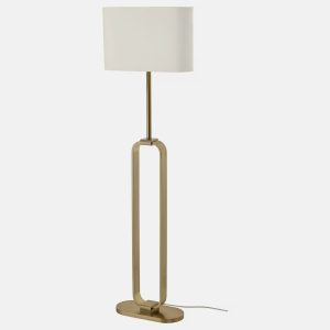 uppvind floor lamp brass plated white 0957412 pe804984 s5