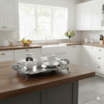 سینی نقش دار پیوتر متوسط یونیک کد 1381 (خارجی ضد زنگ) - Image 2