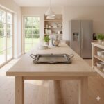 سینی  پیوتر نگین دار عسلی یونیک کد 1529 (خارجی ضد زنگ) - Image 2