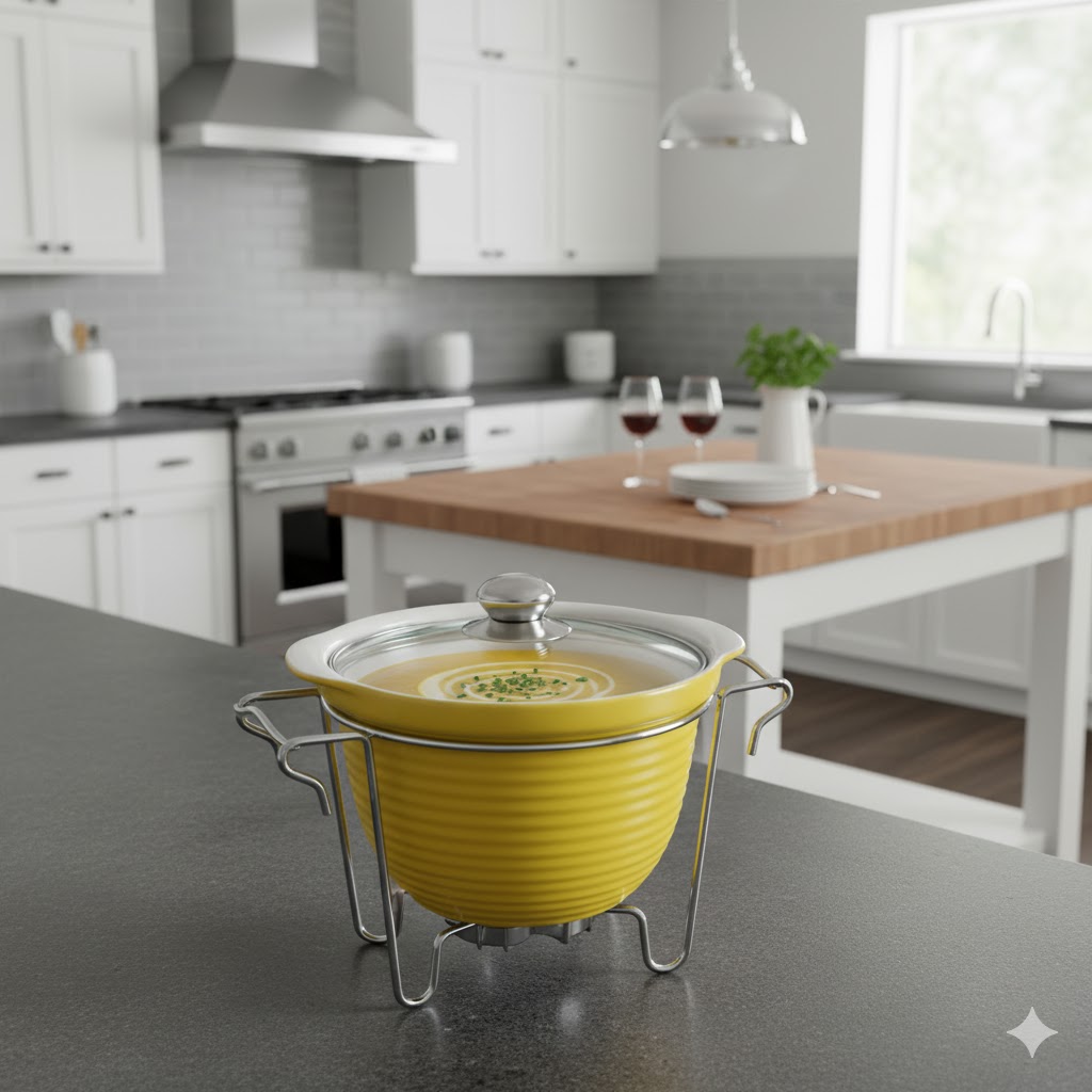 unnamed (1) سوفله سوپ خوری چینی بزرگ یونیک کد 8530 - Image 1