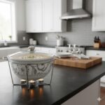 سوفله سوپ خوری چینی بزرگ یونیک کد 8561