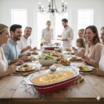 سوفله خوری مستطیل قرمز یونیک کد 8520 - Image 2