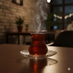 استکان نعلبکی آرورا پاشاباغچه کد 95961 - Image 2