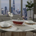 سوفله خوری مستطیل قرمز یونیک کد 8520 - Image 4