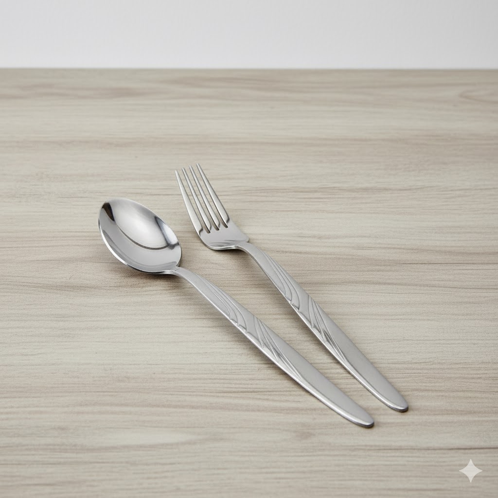 unnamed (4) ست قاشق چنگال یونیک 12 پارچه 8517-s - Image 1