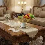 میوه خوری پایه دار سرامیک یونیک کد 1028