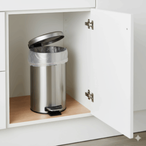 سطل زباله 12 لیتری درب دار یونیک UN-4224 1 Gemini Generated Image 1yftn1yftn1yftn1