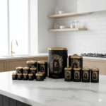 سرویس آشپزخانه 17 پارچه نیوهوم مدل طاق کسری کد NH13-1303B - Image 2