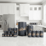 سرویس آشپزخانه 17 پارچه نیوهوم مدل لاینر کد NH13-1305-GR - Image 2