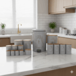 سرویس آشپزخانه 17 پارچه نیوهوم مدل طاق کسری بامبو کد NH13-1403IN - Image 2