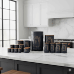 سرویس آشپزخانه 17 پارچه نیوهوم مدل طاق کسری بامبو کد NH13-1403-GR