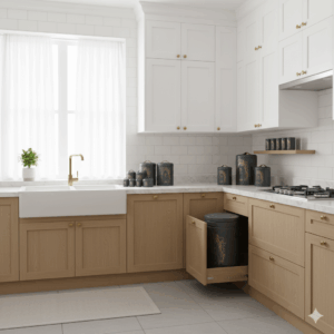 سرویس آشپزخانه 17 پارچه نیوهوم مدل طاق کسری کد NH13-1303GR 1 Gemini Generated Image fvd5rofvd5rofvd5