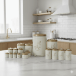 سرویس آشپزخانه 17 پارچه نیوهوم مدل ایفل کد NH13-1301-CR - Image 2