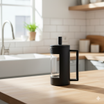 فرنچ پرس لیدو مشکی گنجایش 350 سی سی