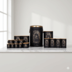 سرویس آشپزخانه 17 پارچه نیوهوم مدل طاق کسری بامبو کد NH13-1403B