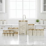 سرویس آشپزخانه 17 پارچه نیوهوم مدل لوتوس کد NH13-1304-CR