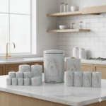 سرویس آشپزخانه 17 پارچه نیوهوم مدل طاق کسری کد NH13-1303IN - Image 2