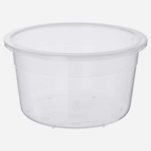 ظرف درب دار گرد ایکیا +IKEA-365