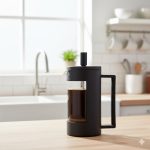 فرنچ پرس لیدو مشکی گنجایش 350 سی سی - Image 3