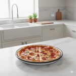 قالب پیتزا لعابی گرانیتی سایز 22 - Image 5