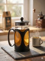 فرنچ پرس مشکی گنجایش 600 سی سی - Image 2
