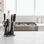 سرویس کارد و ساطور 8 پارچه کالسکه یونیک کد 5548 (خارجی درجه یک)