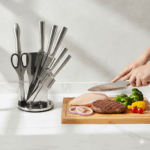 سرویس کارد و ساطور  8 پارچه یونیک کد 5100 (آی) - Image 2