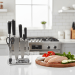 سرویس کارد و ساطور 8 پارچه یونیک کد 5500 (خارجی درجه یک) - Image 2