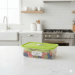 ظرف غذا فریزری مربعی 1.15 لیتر یونیک کد 2849