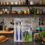 قاشق و چنگال بارسلونا ته کج 12 پارچه یونیک کد 6337 - Image 7