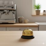 زنگ رومیزی کافه و هتل Bell