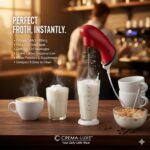 همزن وفوم گیربرقی قهوه و اسپرسو Hand Mixer - Image 4